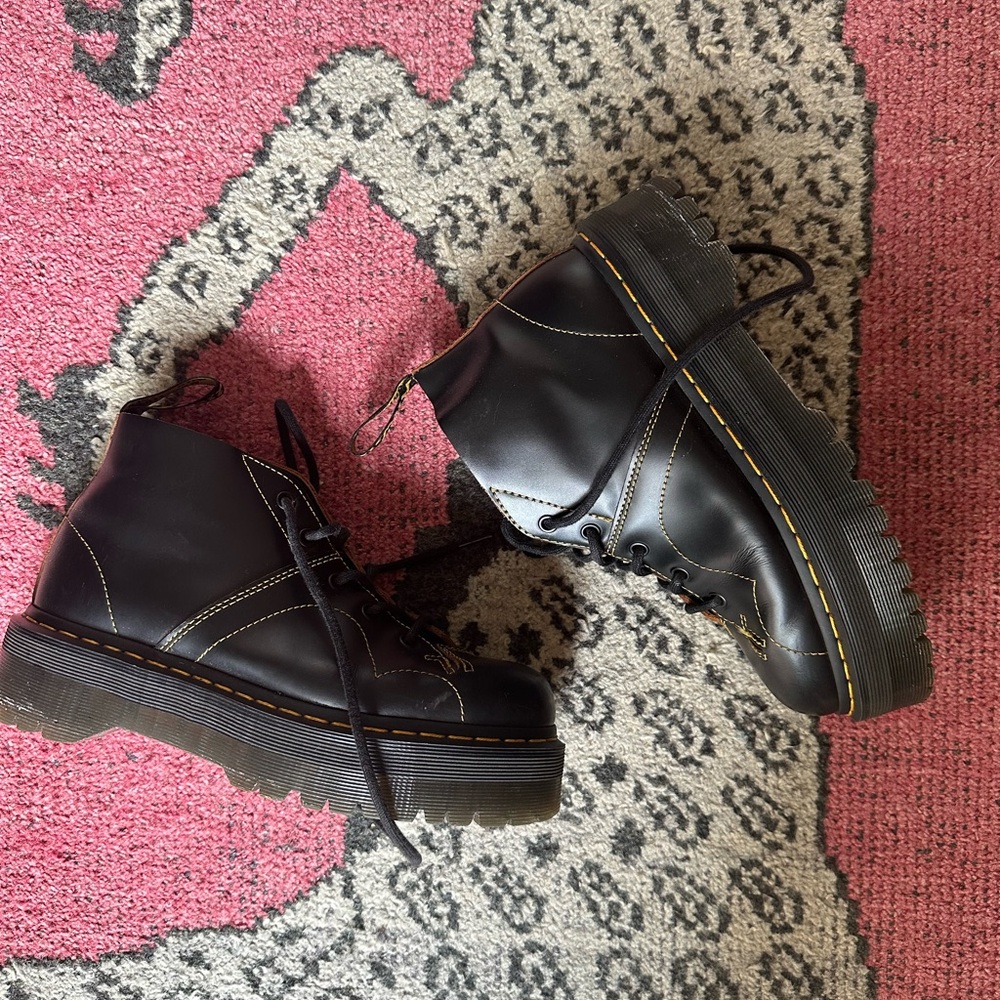 Dr. Martens Church Platform Boots